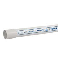 Tubo 1/2"" 5msin rosca Agua Fría Matusita