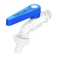 Caño de Jardín 1/2"" Manija Azul PVC Metusa