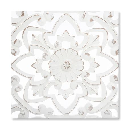 Decopared Mural MDF Blanco 85x45cm Atmosphera