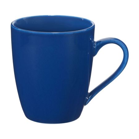Taza 12oz Color Sólido Azul Orange