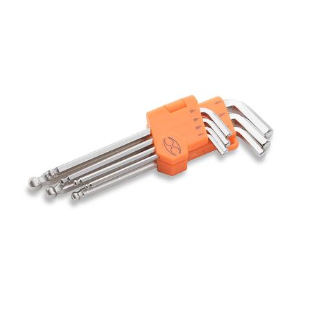 Juego de Llaves Allen Truper Pulg ALLX7Pzas Acero Cromo Vanadio