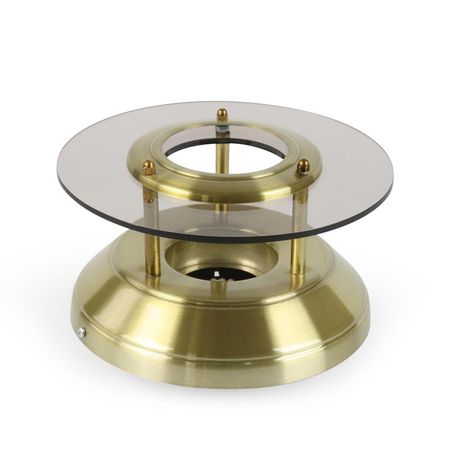 Spot incandescente Fizza 1 vidrio 1 luz Bronce Gocia