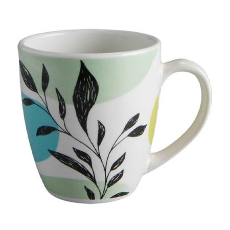 Mug Artemisa Porcelana Multicolor Corona