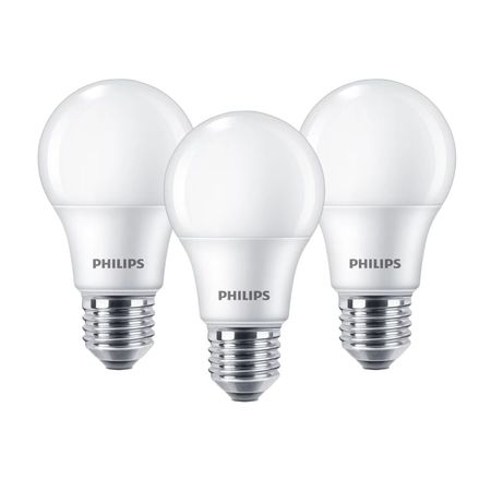 Foco LED Philips Ecohome E27 13W Luz Fría - 3 unidades