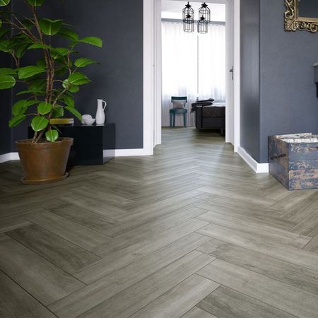 Piso Vinílico Spc Sena Gris 0.5x22.5x123.5cm 2.5m2 Multi Top