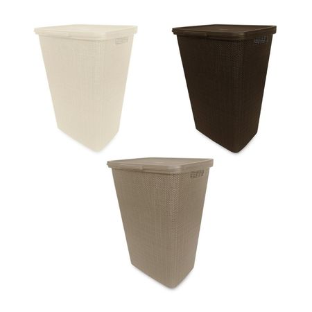 Cesto de Ropa Prolimso Modelo Yute Multicolor de 60 Litros