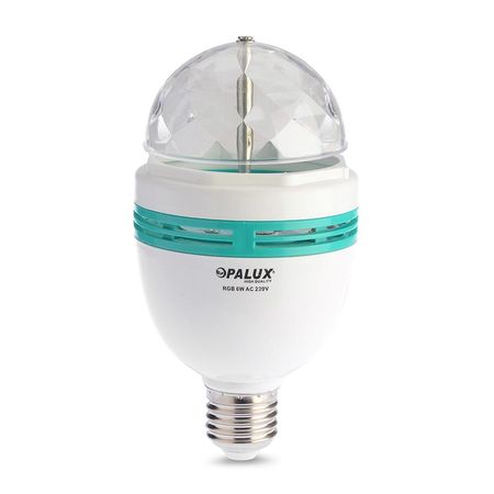 Foco LED Opalux Disco E27 6W RGB