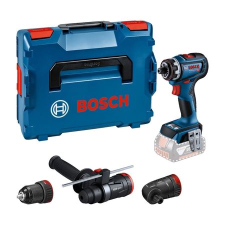 Taladro Atornillador Bosch GSR 18V-90 FC Brushless + Acoplamientos + Maletin - sin bateria