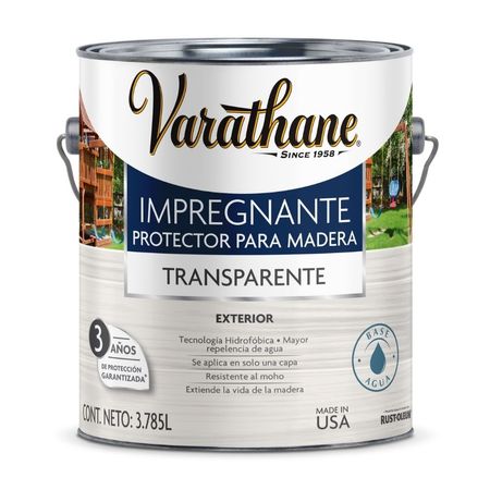 Impregnante Transparente para Madera Varathane 3.7L