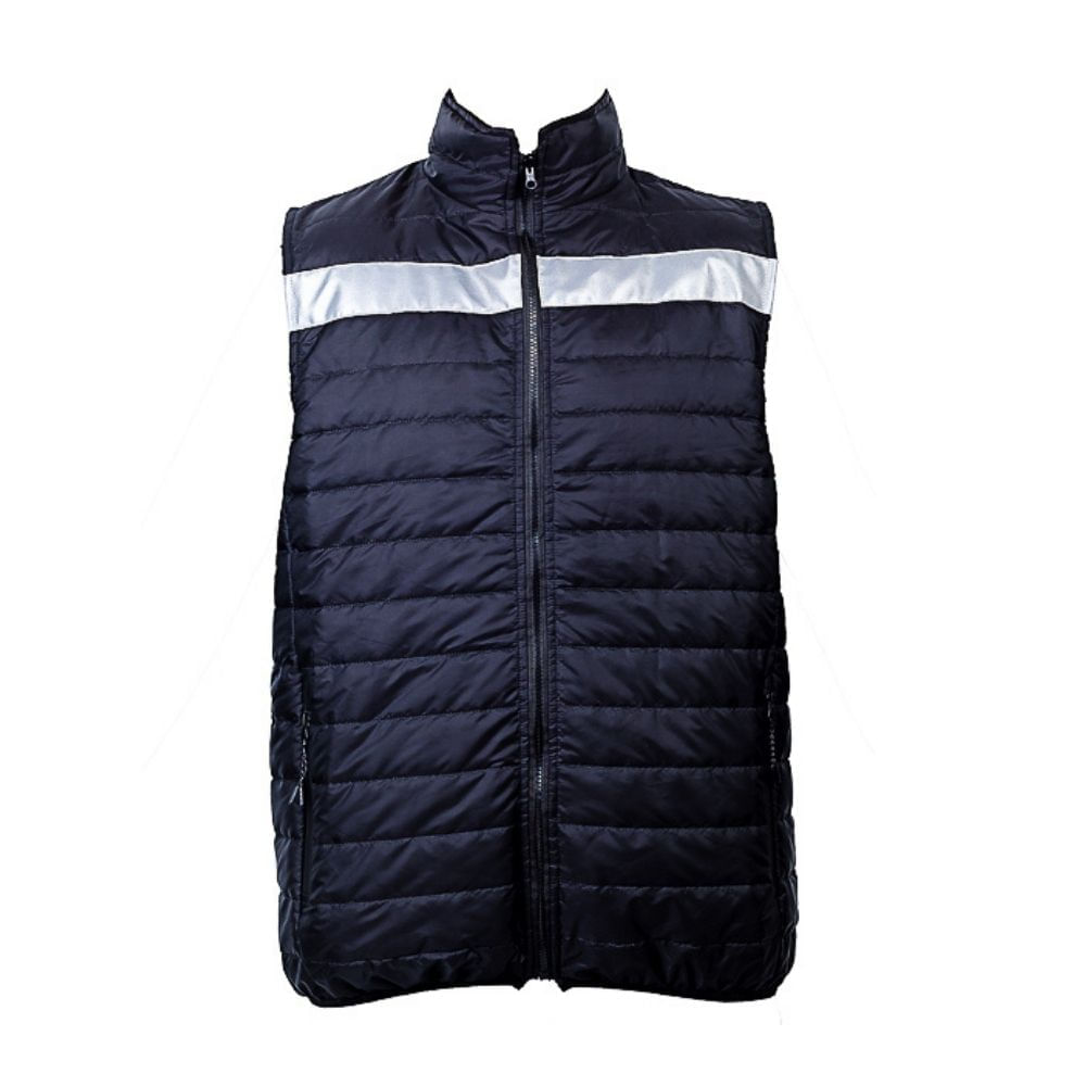 Chaleco de Trabajo Drill Acolchado con Cinta Reflectiva Werken - Talla L