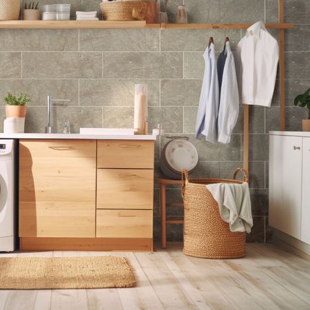 Piso Cerámico Liso Khaena Sand 20x60cm 1.44m2 Gala