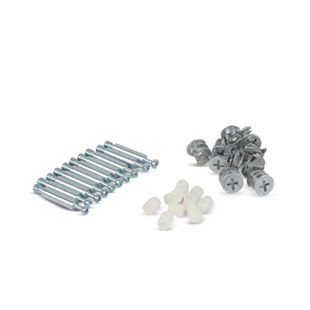 Pack Minifix 15/15x12 mm x 10 unidades Hafele