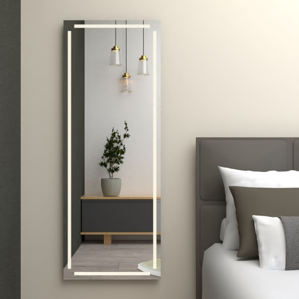 Espejo Lugo rectangular marco Sandblasting