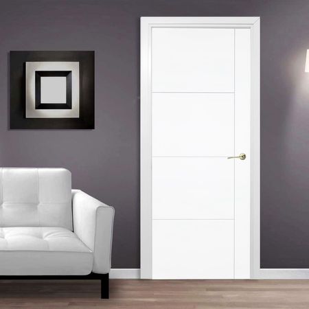 Combo Puerta Venti Blanca 40x800x2070mm Dimfer