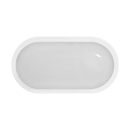 Aplique LED Ovalado Tortuga Blanco 15W Lightech