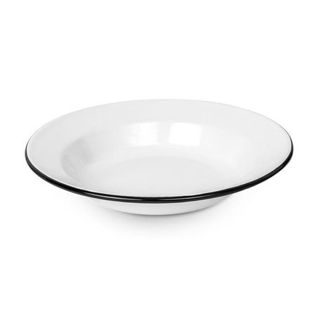 Plato hondo Acero Esmaltado N°23 Criollo Record