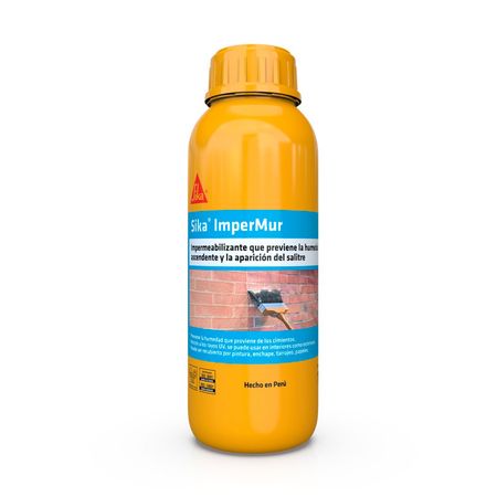 Resina contra la humedad y salitre Sika Impermur 1L