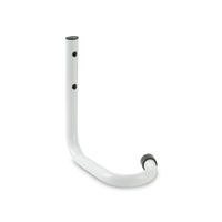 Colgador de Acero Makensi Versátil Esmaltado Blanco 5/8