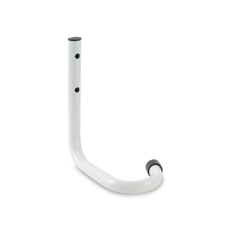 Colgador de Acero Makensi Versátil Esmaltado Blanco 5/8