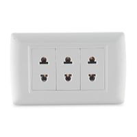 Tomacorriente Universal Triple - Basic Orange