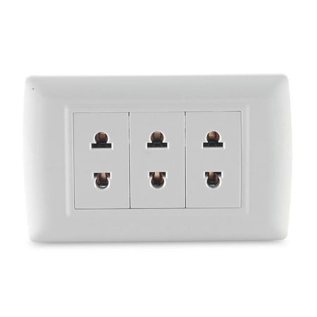 Tomacorriente Universal Triple - Basic Orange