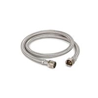 Tubo Abasto para Lavatorio 1/2""*100Cm Acero Inoxidable Metusa