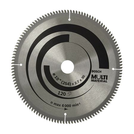 Disco de Sierra Circular Bosch Multimaterial 120 Dientes 25430mm
