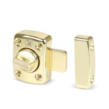 Seguro para ventana zincado lateral pulido 30 mm Halcon