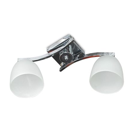 Lámpara Colgante Orange Copines 2 Luces E27 Cromo