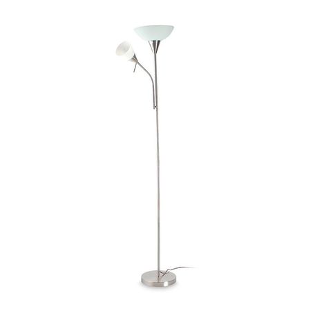 Lámpara de Pie Moderna Kori Plata E27 Orange