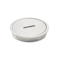 Registro 4"" Redondo Acero Inoxidable Vainsa