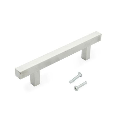 Tirador Cuadrado Acero Inoxidable 96mm Orient