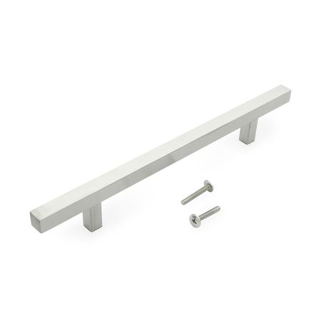 Tirador de Acero Inoxidable Cuadrado 160mm Orient Pulido