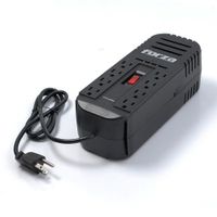 Estabilizador de Voltaje Forza FVR2202 2200Va/1100W Negro