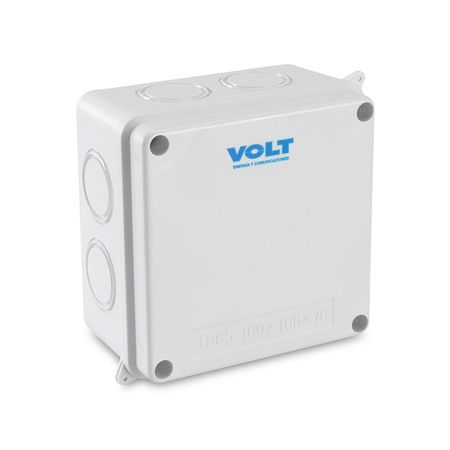 Caja de derivación PVC sin cono 10x10x7cm Tkl