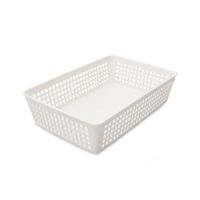 Caja Canasta Blanca Tamaño M