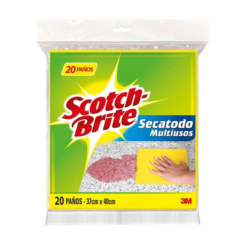 Paño Secatodo Scotch Brite x 20 Unidades