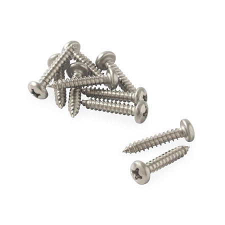 Tornillo de cabeza Pan Acero Inoxidable 6mm x 3/4