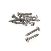 Tornillo de cabeza Pan Acero Inoxidable 8mm x 1"" - 10u