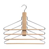 Colgador para Camisas y Pantalones 4 Niveles Orange