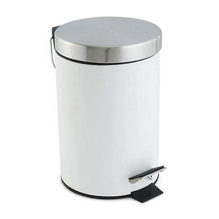 Papelera de Baño Orange 3 litros Mate con Pedal Blanco