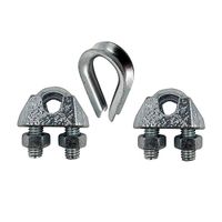 2 Grampas y 1 Guardacable 3/16"" Werken