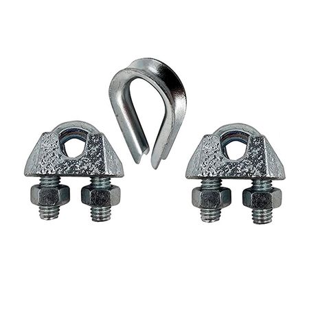 2 Grampas y 1 Guardacable 3/16