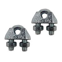 Grampa para cable 1/4"" 2 piezas Werken