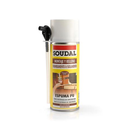 Espuma de poliuretano Soudal 300ml