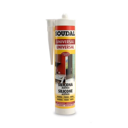 Silicona Universal Transparente 280ml Soudal