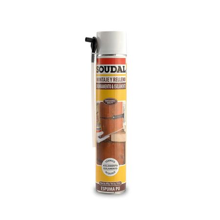 Espuma de poliuretano Soudal 750ml