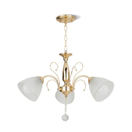 Lámpara Colgante Orange Galia 3 Luces E27 Dorado