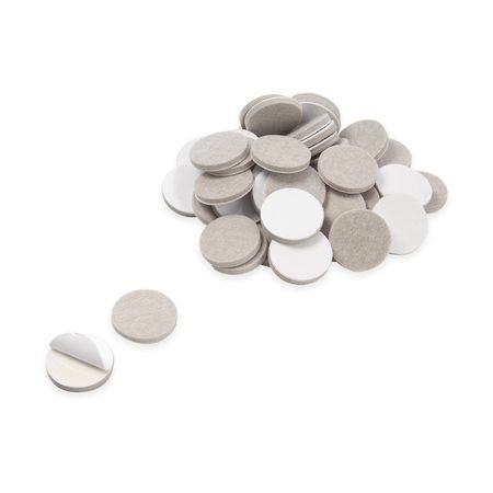 Felpa Circular Adhesiva Beige Zender Modelo 1 1/2