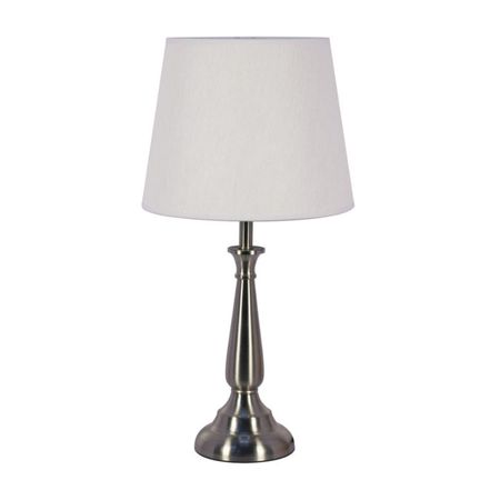 Lámpara Glendale Plateado 1 luz Orange